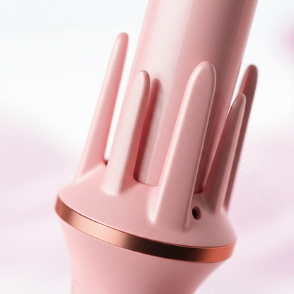 Auto Rotating Curling Wand-Huggleo-