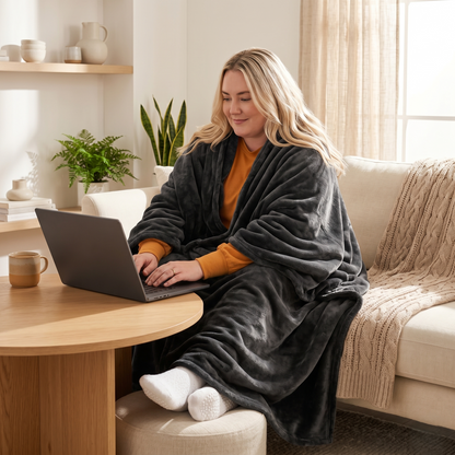 Cloud Wearable Blanket-Huggleo-