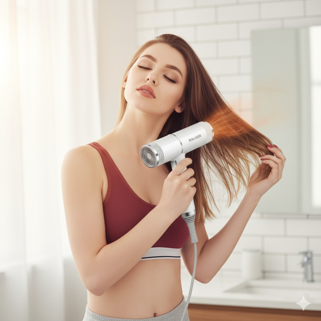 Luxe Ionic Hair Dryer-Huggleo-