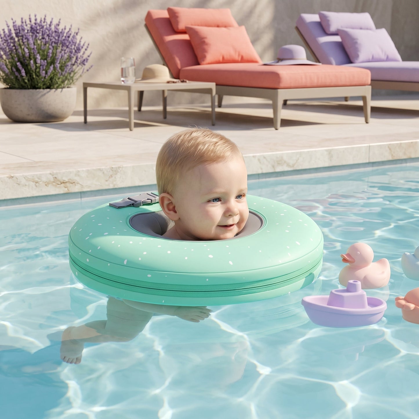 Wave Baby Neck Float