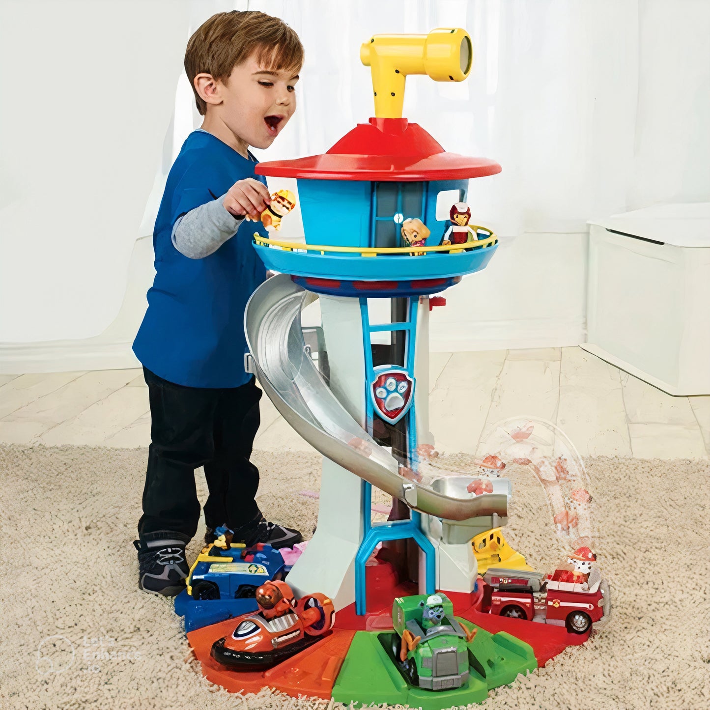 Zoom Car Slide Playset