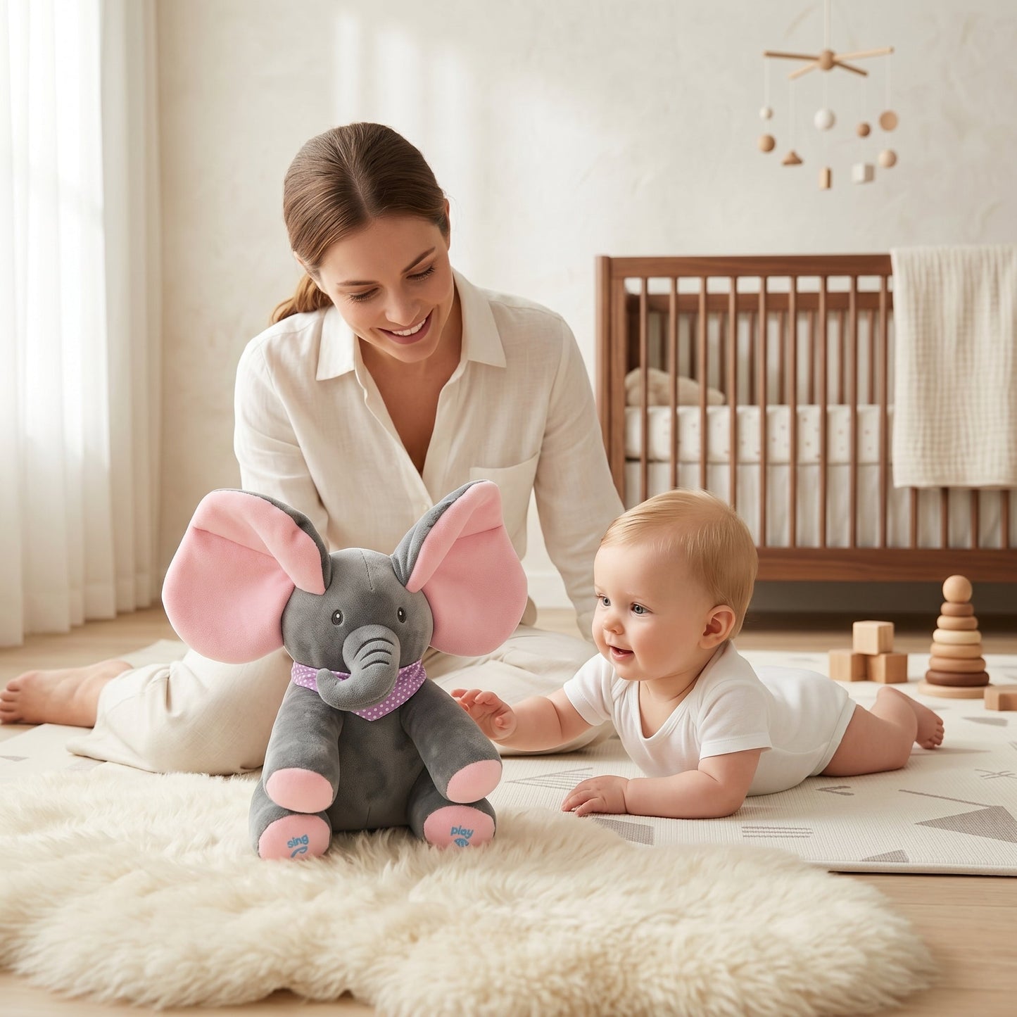 Honey Elephant Plush Toy