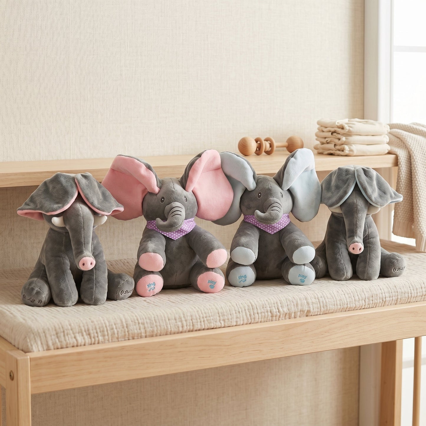 Honey Elephant Plush Toy