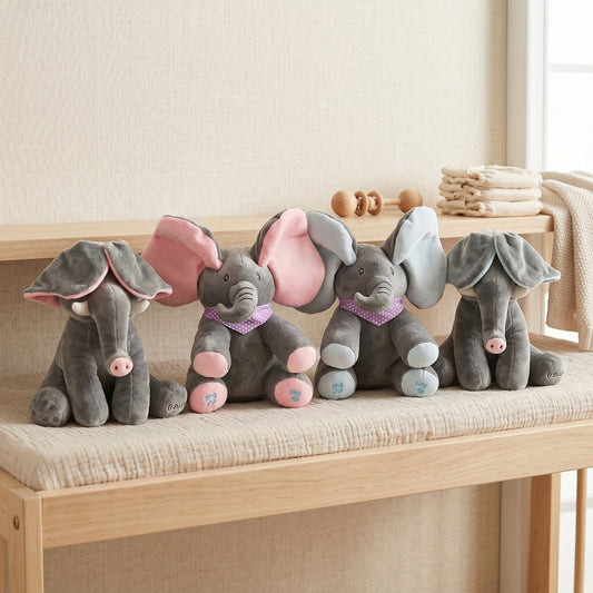 Honey Elephant Plush Toy