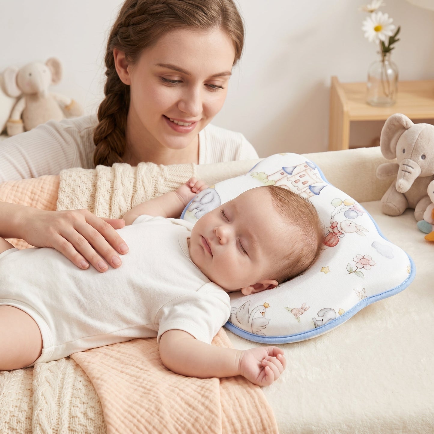 Halo Baby Head Cushion