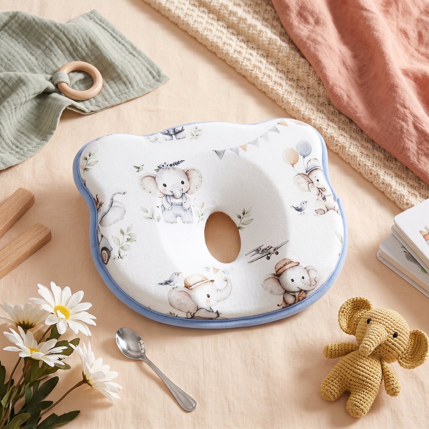 Halo Baby Head Cushion