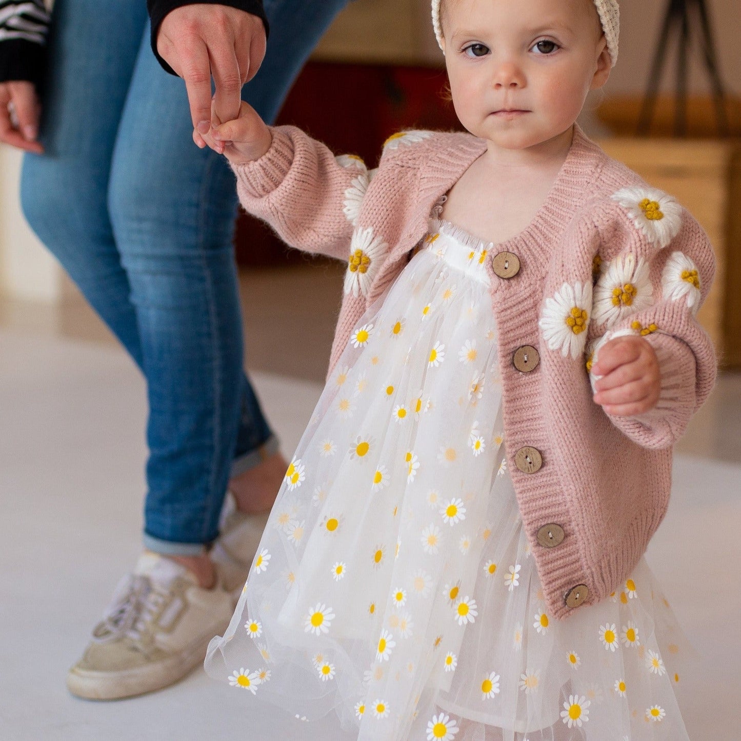 Daisy Tulle Baby Dress