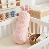 Minky Dot Rose