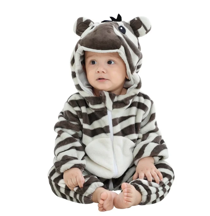 Cub Fleece Baby Onesie