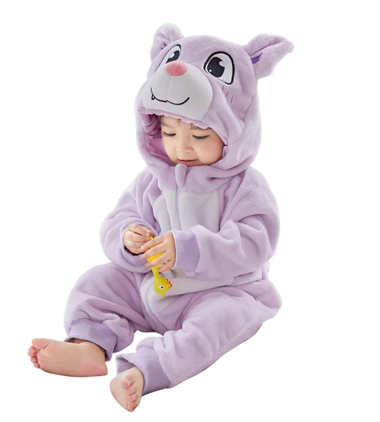 Cub Fleece Baby Onesie