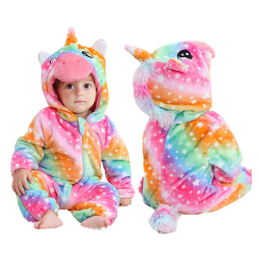 Cub Fleece Baby Onesie