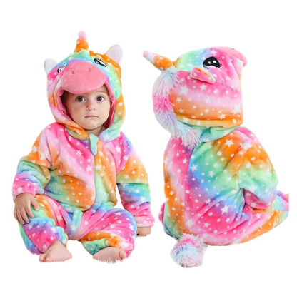 Cub Fleece Baby Onesie
