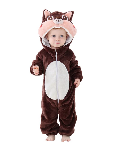 Cub Fleece Baby Onesie