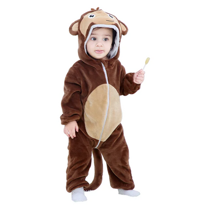 Cub Fleece Baby Onesie