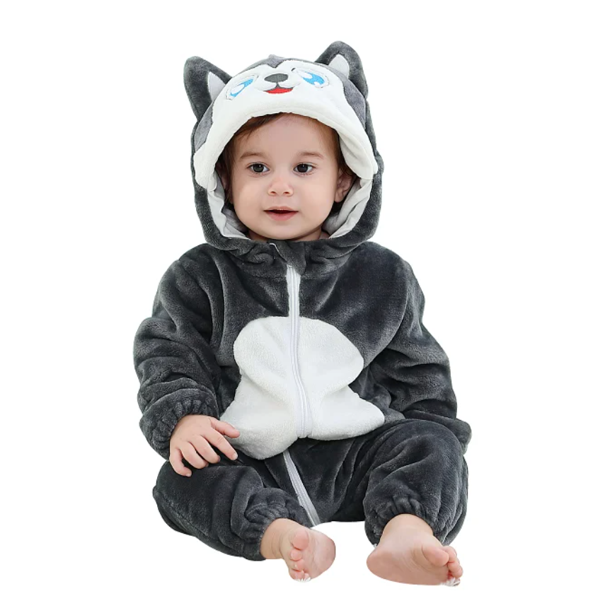 Cub Fleece Baby Onesie