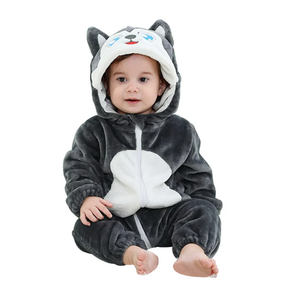 Cub Fleece Baby Onesie