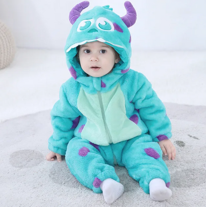 Cub Fleece Baby Onesie
