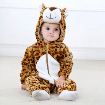 Cub Fleece Baby Onesie
