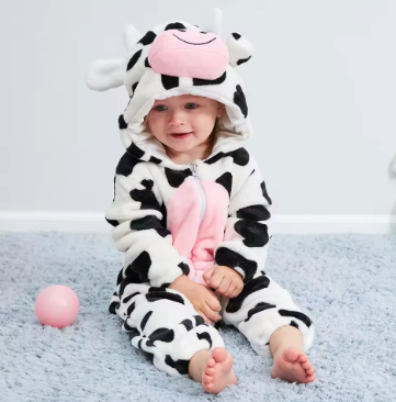 Cub Fleece Baby Onesie