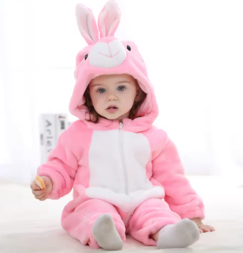 Cub Fleece Baby Onesie