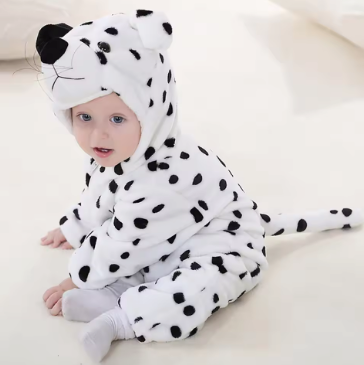 Cub Fleece Baby Onesie