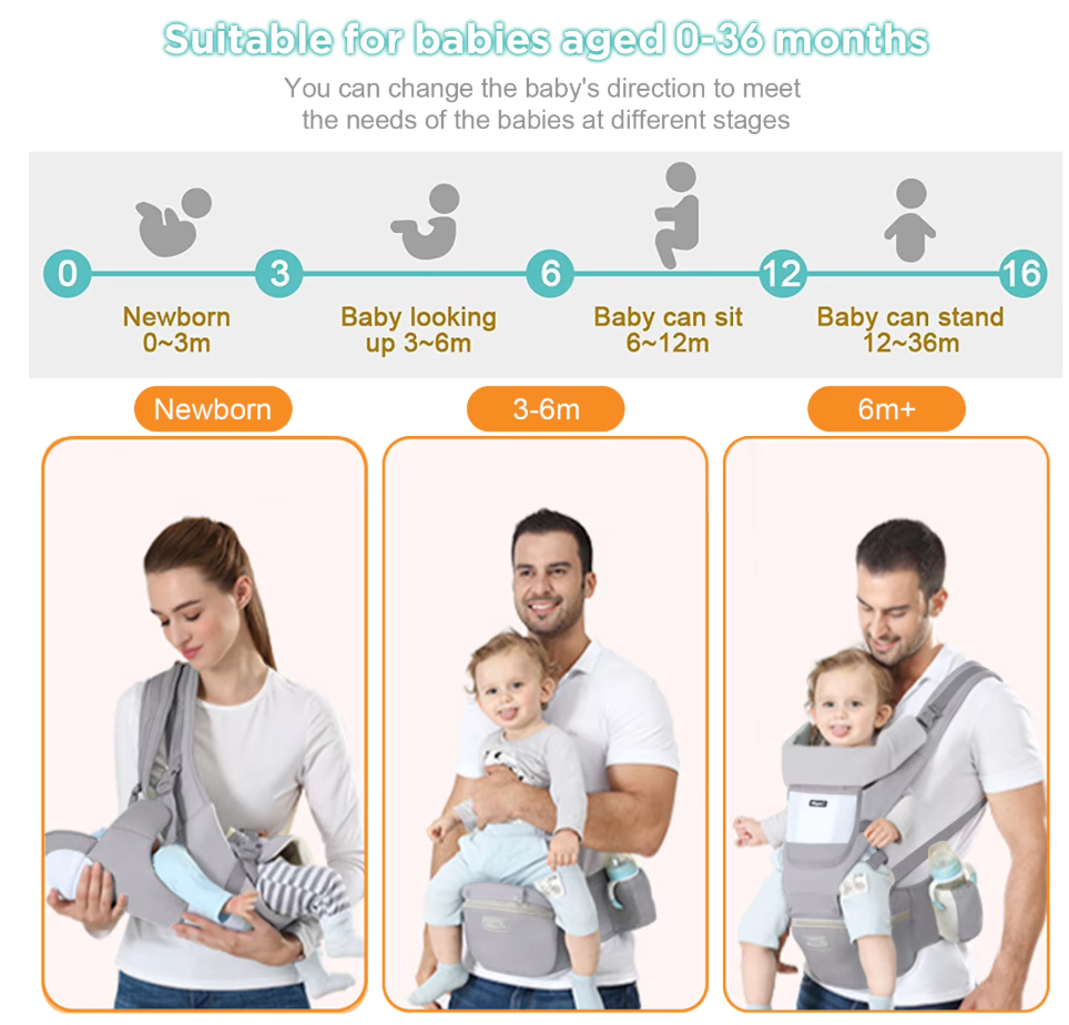 Cradle Hip Seat Carrier