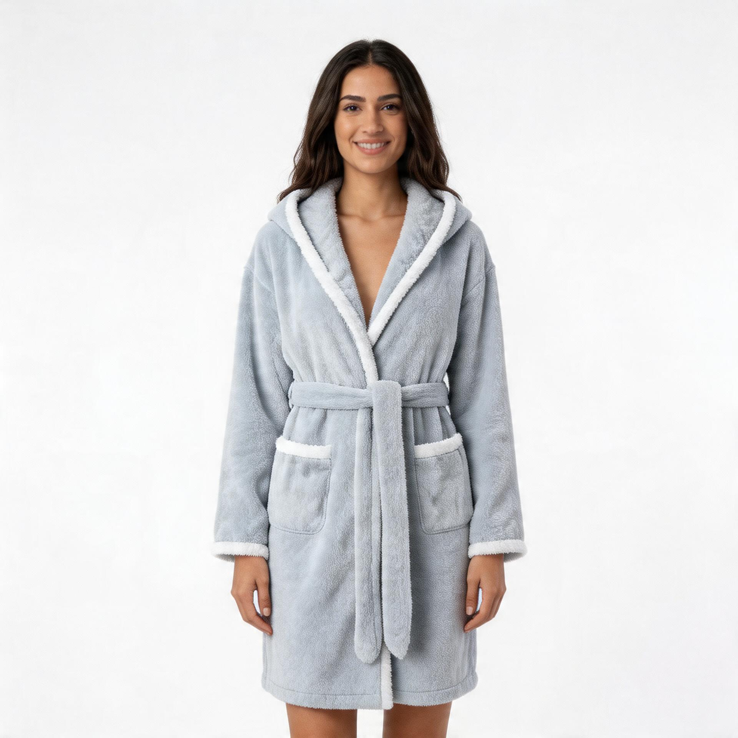 Hush Plush Nursing Robe-Huggleo-S-Blue