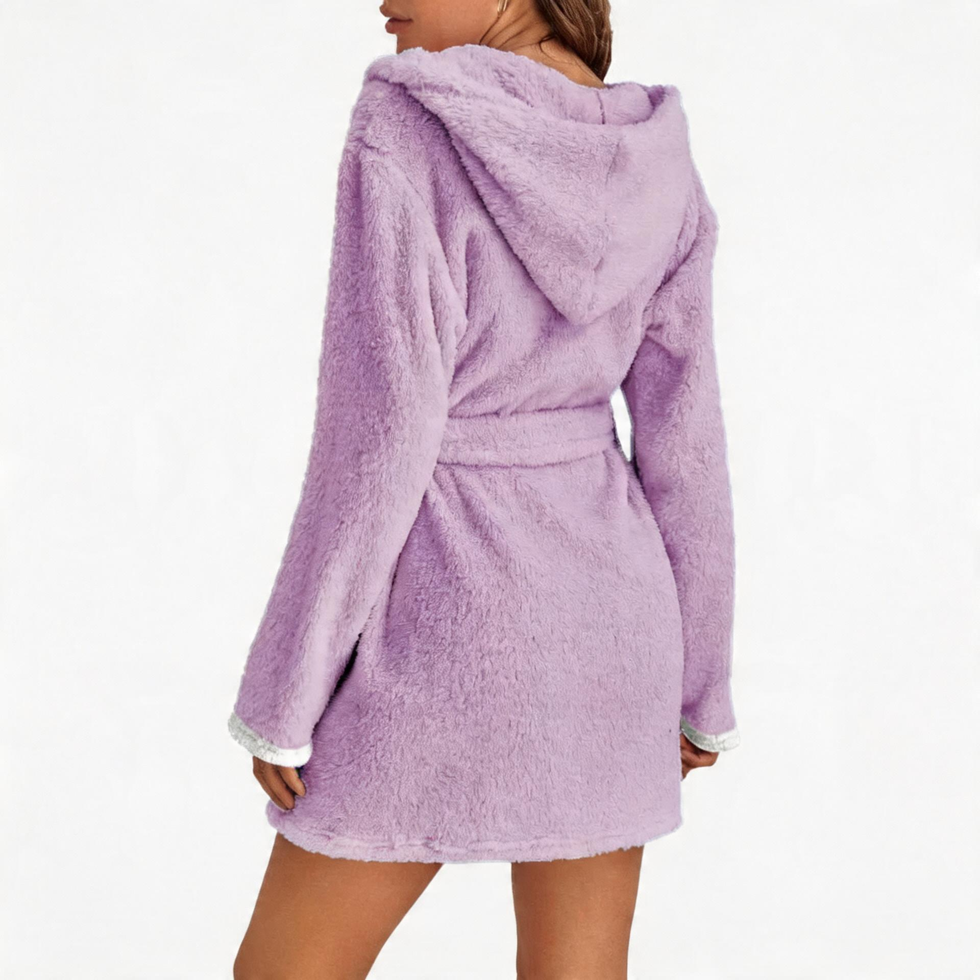 Hush Plush Nursing Robe-Huggleo-