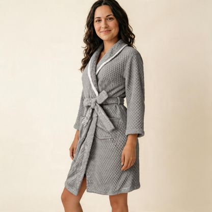 Cozy Plush Robe-Huggleo-