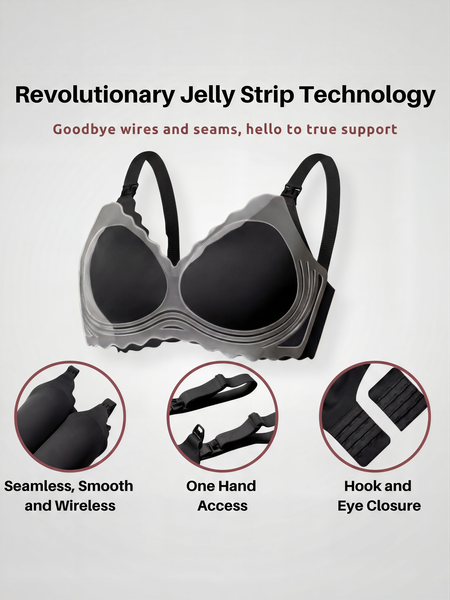 Cloud Seamless Nursing Bra-Huggleo-