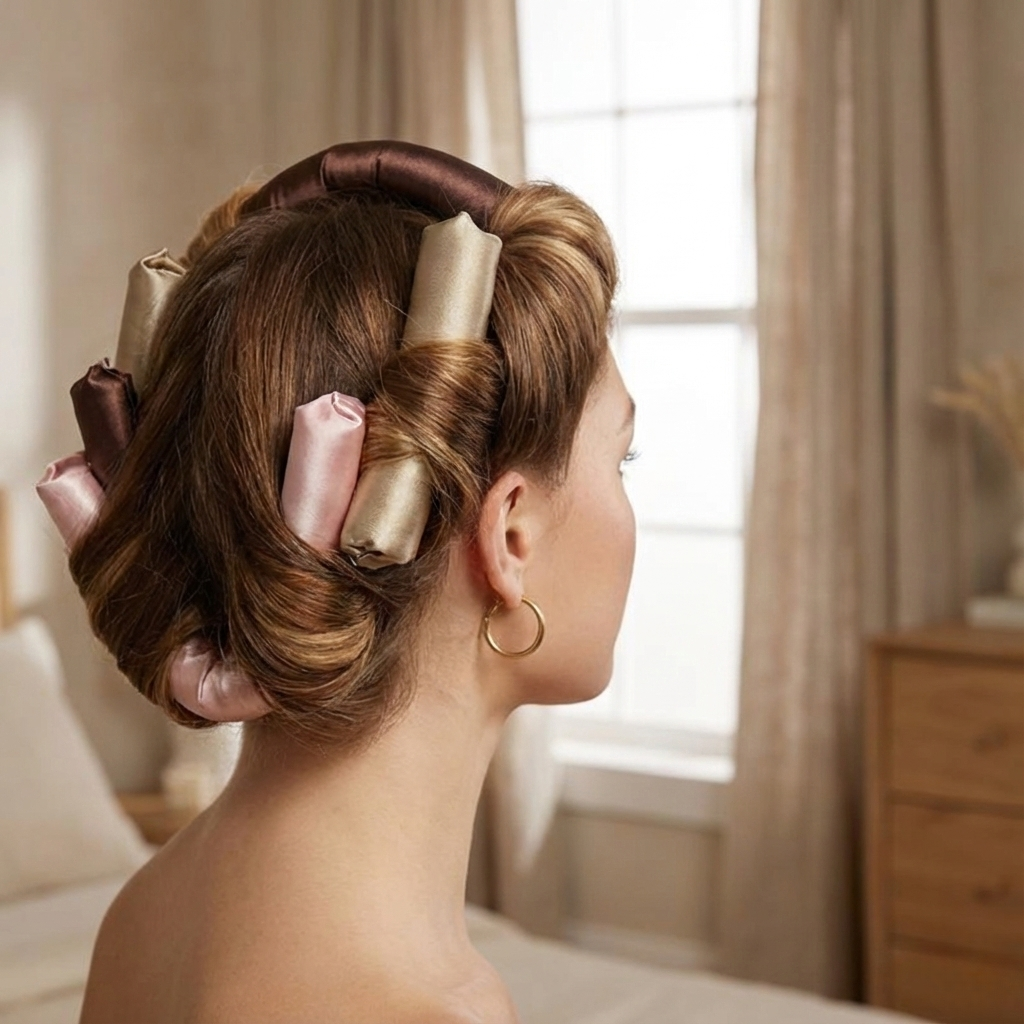 Velvet Heatless Curl Set-Huggleo-