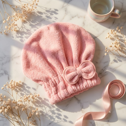 Luna Microfiber Hair Wrap-Huggleo-