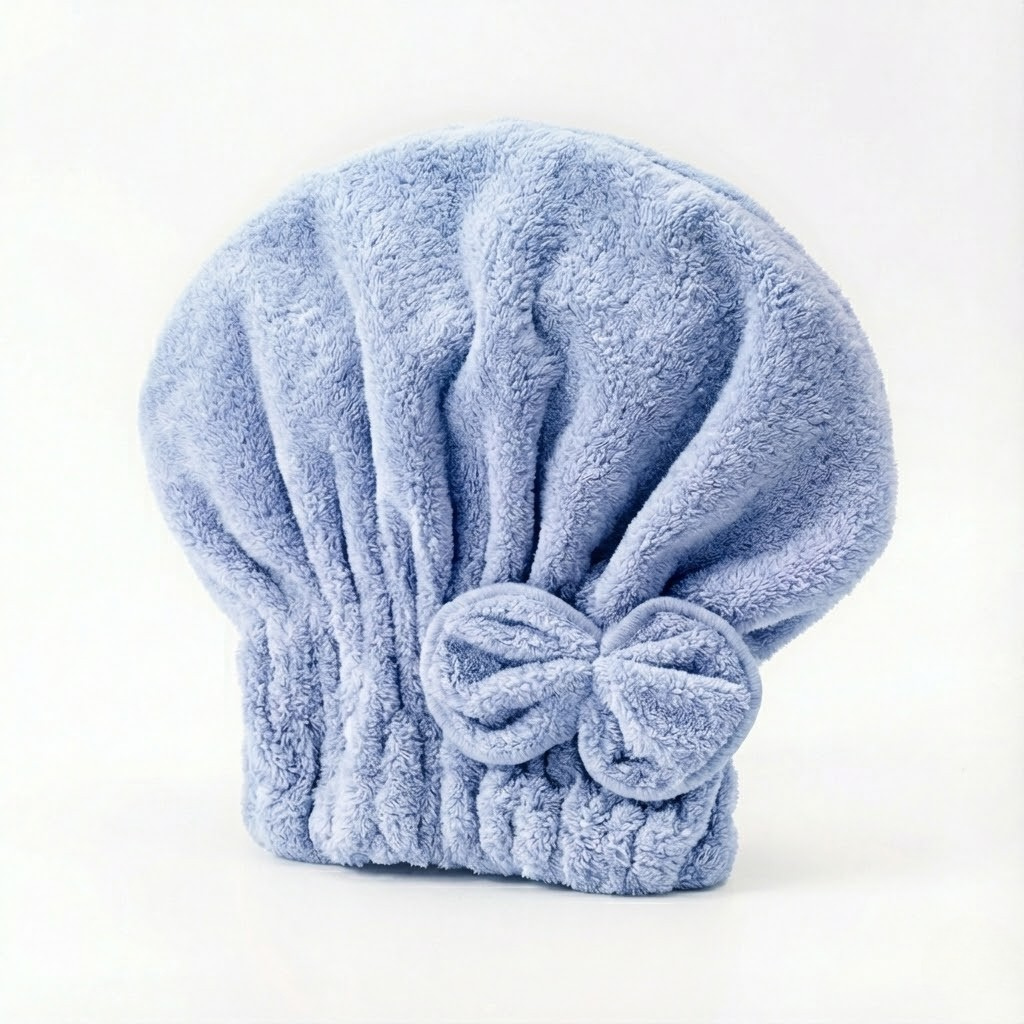 Luna Microfiber Hair Wrap-Huggleo-Sky Blue-