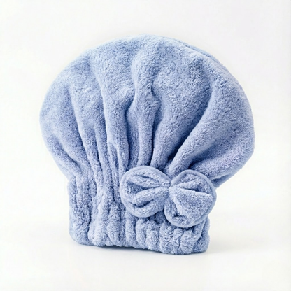 Luna Microfiber Hair Wrap-Huggleo-Sky Blue-