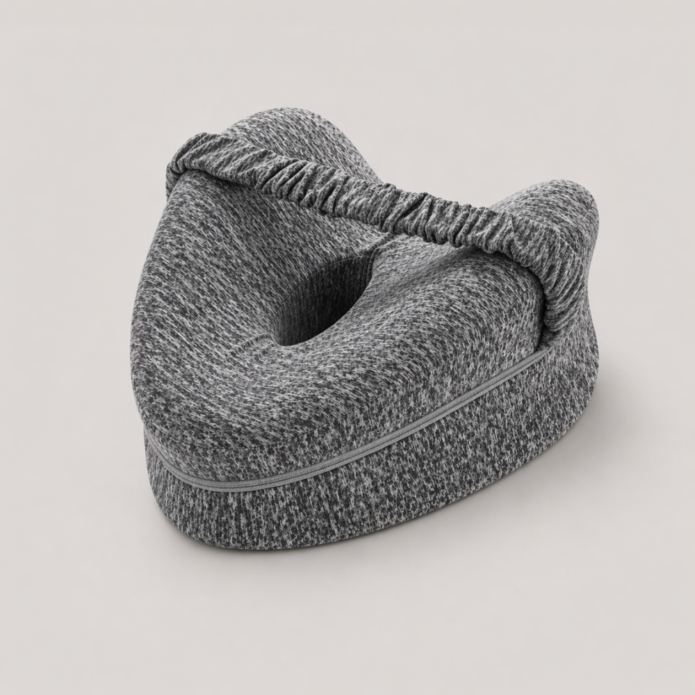 Drift Knee Spacer Pillow-Huggleo-Grey-