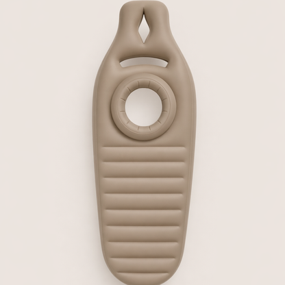 Nest Inflatable Body Pillow-Huggleo-Brown-
