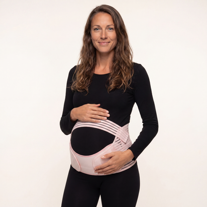 Nest Support Pregnancy Belt-Huggleo-Pink-S