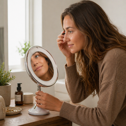 Glow Vanity Mirror-Huggleo-