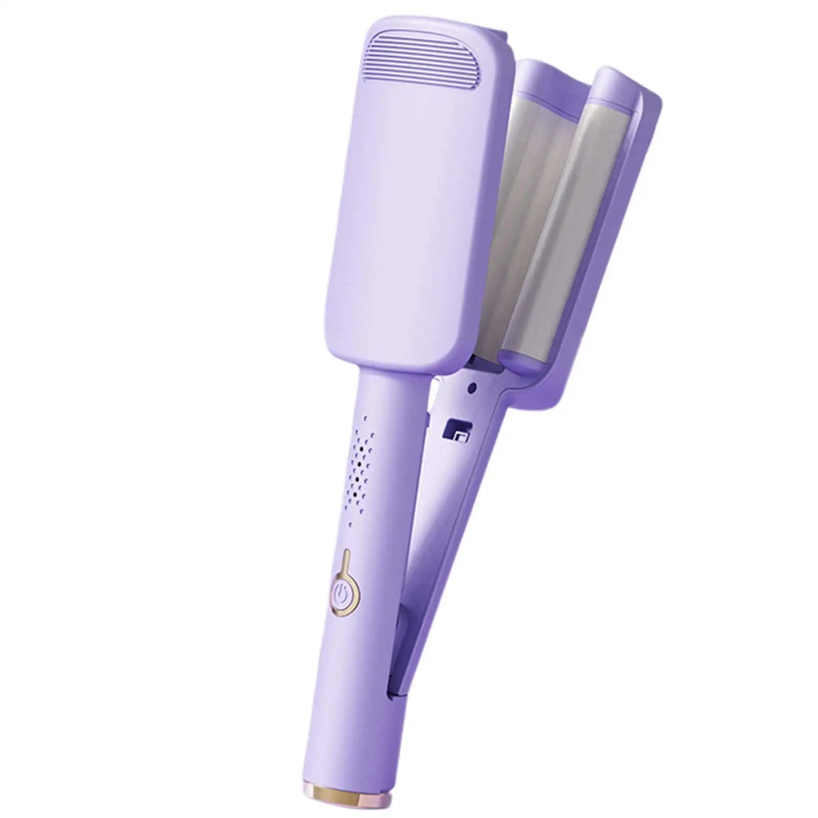 Wave Curling Wand Styler-Huggleo-Purple-