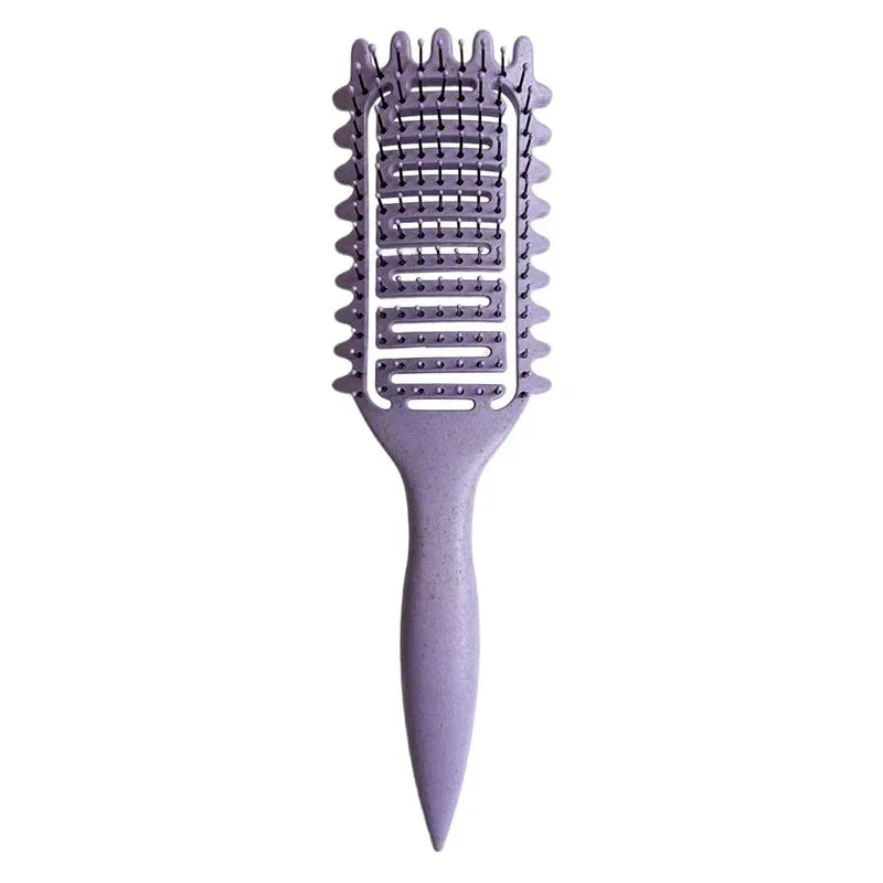 Flow Detangling Brush-Huggleo-Purple-