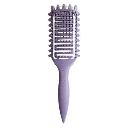 Flow Detangling Brush-Huggleo-Purple-