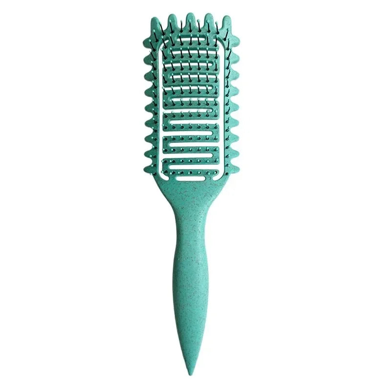 Flow Detangling Brush-Huggleo-Moss-