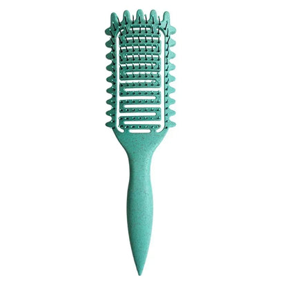 Flow Detangling Brush-Huggleo-Moss-