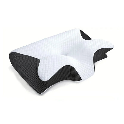 Calm Cervical Pillow-Huggleo-Black-
