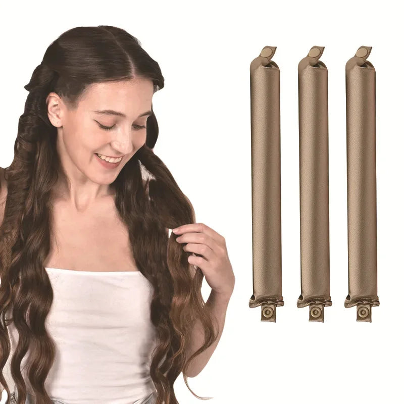 Velvet Heatless Curl Set-Huggleo-Mocha-2 Pack