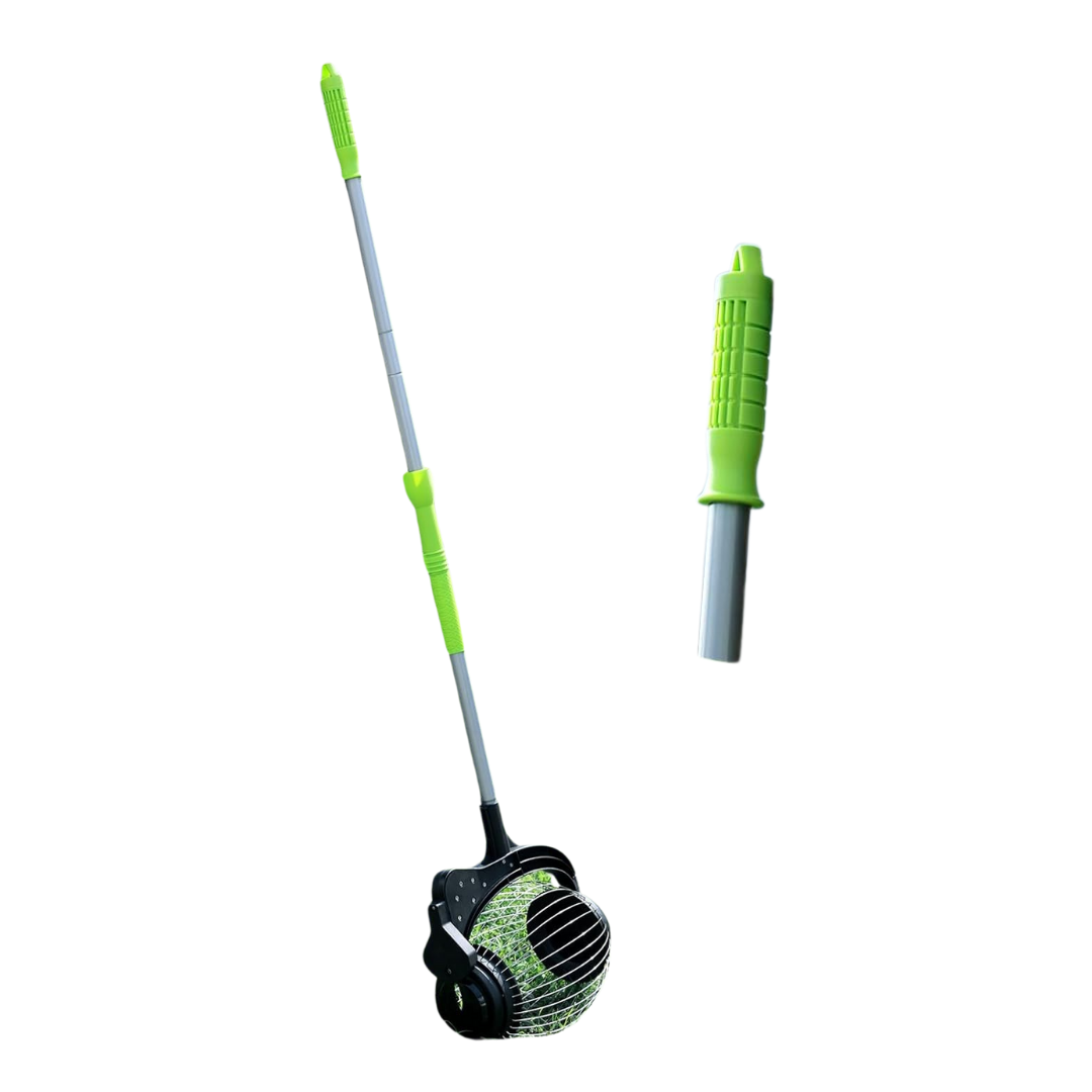 Acorn and Walnut Picker Roller 1.8 Gallon Nut Gatherer with Handle