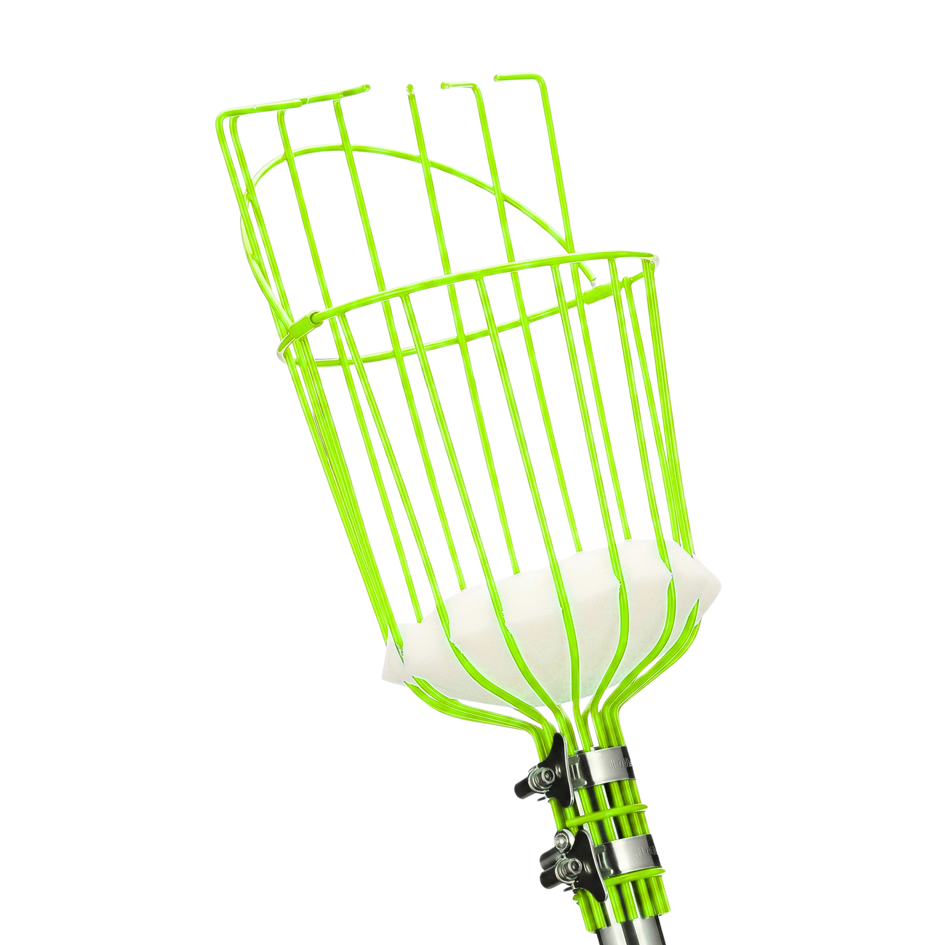 Adjustable Stainless Steel Fruit Picker Pole with Basket Claw