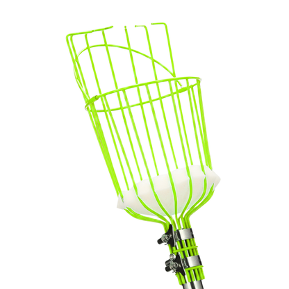 Adjustable Stainless Steel Fruit Picker Pole with Basket Claw