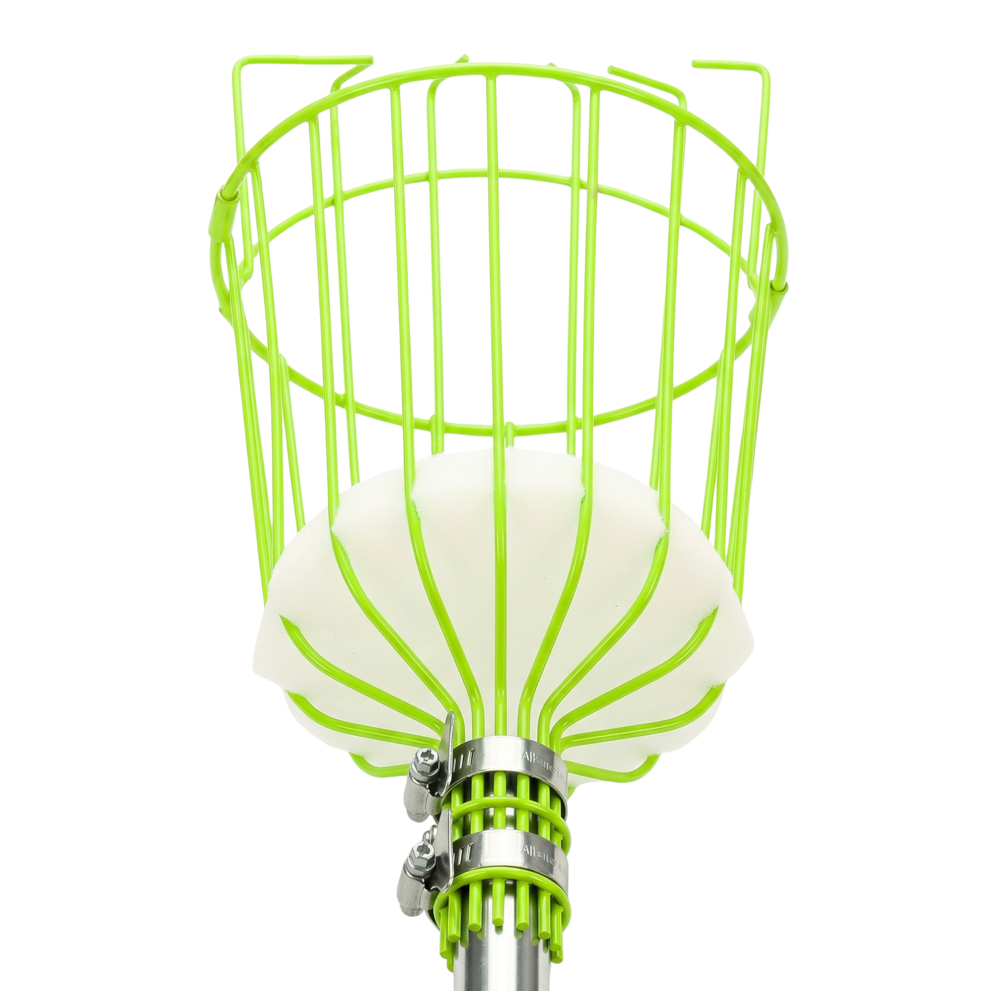 Adjustable Stainless Steel Fruit Picker Pole with Basket Claw
