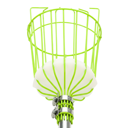Adjustable Stainless Steel Fruit Picker Pole with Basket Claw